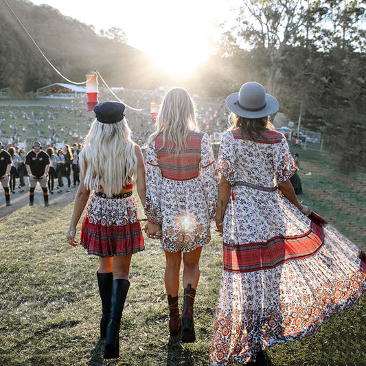 Floral Button-up print dress